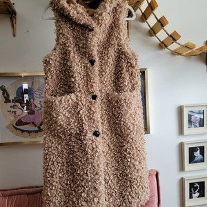 Anthropologie maxi vest